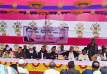 শ্রীনগরের রুদ্রপাড়ায় বিএনপির নির্বাচনী উঠান বৈঠক